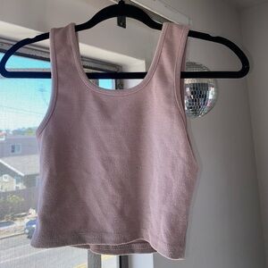 Light Pink and Orange Tank Tops